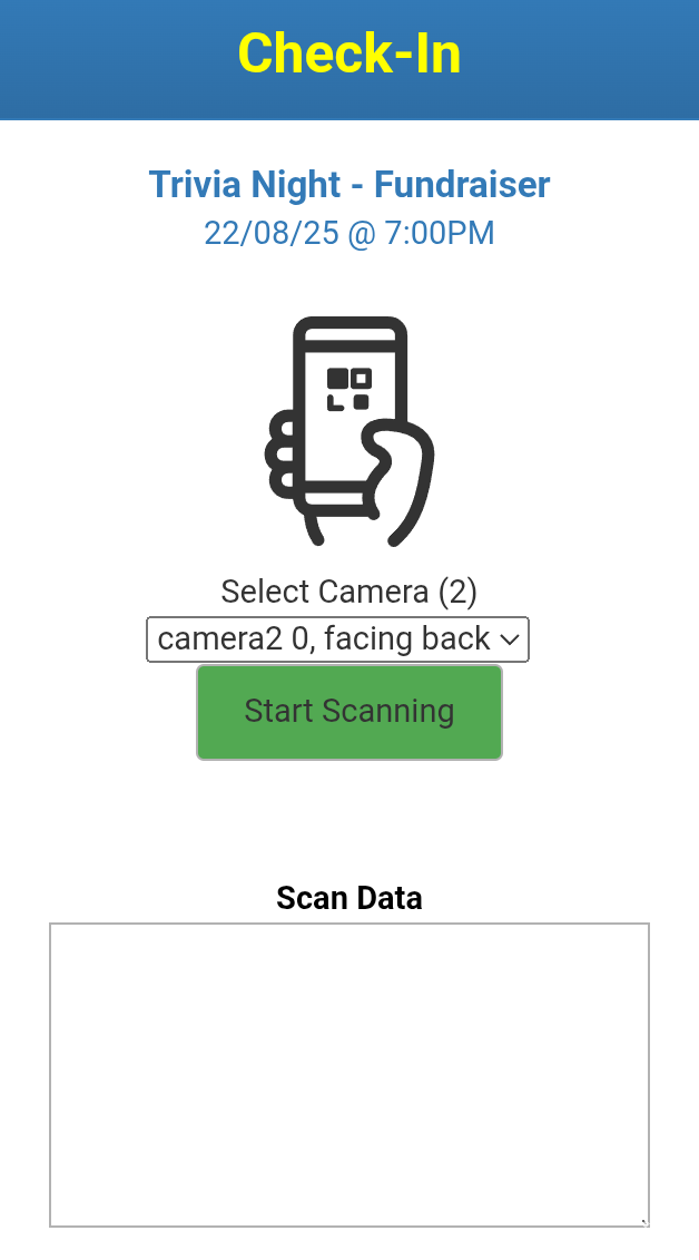 Camera Selection